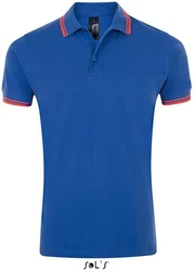 SOLS Poloshirt Pasadena Herren Blau/Dunkelblau