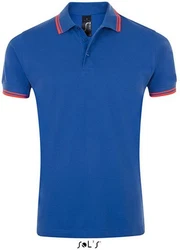 SOLS Poloshirt Pasadena Herren Blau/Dunkelblau