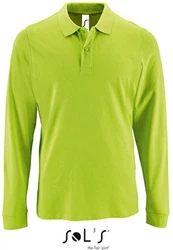 SOLS Langarm-Poloshirt Herren Long-Sleeve Piqu Polo Shirt Perfect 