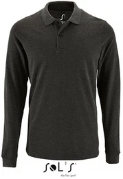 Langarm-Poloshirt Herren Long-Sleeve Piqu Polo Shirt Perfect