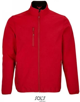 SOLS Mens Falcon Zipped Softshell Jacket SOLS Mens Falcon Zipped Softshell Jacket