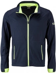 James & Nicholson Sports Softshell Jacket Dunkelblau