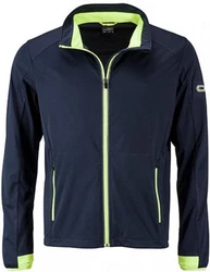 James & Nicholson Sports Softshell Jacket Dunkelblau
