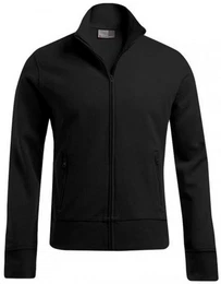 Sweatjacke Herren Jacket Stand-Up Collar