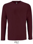 SOLS Langarmshirt Herren Long-Sleeve T-Shirt Imperial Dunkelrot/Bordeaux/Lila SOLS Langarmshirt Herren Long-Sleeve T-Shirt Imperial Dunkelrot/Bordeaux/Lila