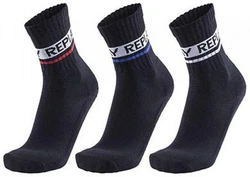Replay Basicsocken Tennis Socks (3 Pair Card wrap) Dunkelblau/Rot/Blau/Türkis