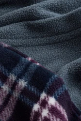 Next Pyjama Thermo-Schlafanzug mit Kapuze (2 tlg) Grau/Lila/Dunkelblau/Blau