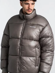 Pegador Winterjacke Solin Light Glossy Puffer Jacket Dunkelgrau/Braun/Dunkelbraun/Grau/Beige