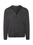 MAERZ Muenchen Strickjacke Cardigan Dunkelgrau/Grau