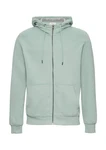 s.Oliver Allwetterjacke Hoodie mit Logo-Print Hellgrün/Grün/Hellblau