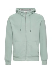 s.Oliver Allwetterjacke Hoodie mit Logo-Print Hellgrün/Grün/Hellblau