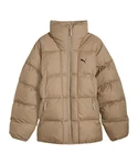 PUMA Sweatjacke Puffer Jacke Beige/Braun/Khaki