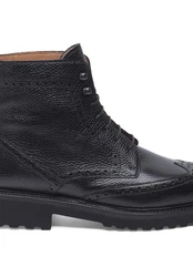 Henry Stevens Schnürboots Winston (FBDB6) Schwarz