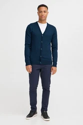 Blend Strickweste Style BHWEBTE Dunkelblau/Hellblau/Blau