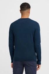 Blend Strickweste Style BHWEBTE Dunkelblau/Hellblau/Blau