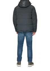 s.Oliver Anorak Steppjacke Regular Fit Dunkelgrau/Dunkelblau/Grau/Hellgrau