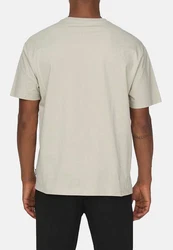ONLY & SONS T-Shirt 2er Pack Onsfred Khaki/Beige/Hellgrau/Braun