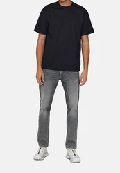ONLY & SONS T-Shirt 2er Pack Onsfred Dunkelblau/Schwarz/Dunkelgrau