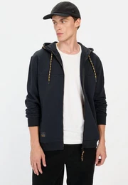 Sweatjacke aus einem Organic Cotton Mix