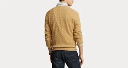 Polo Ralph Lauren Strickpullover Gelb/Khaki/Braun/Beige