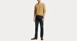 Polo Ralph Lauren Strickpullover Gelb/Khaki/Braun/Beige
