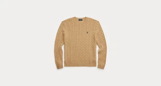 Polo Ralph Lauren Strickpullover Gelb/Khaki/Braun/Beige