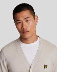 Lyle & Scott Cardigan Herren Khaki/Beige/Gold/Braun