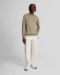 Lyle & Scott Strickpullover Herren Khaki/Beige/Braun
