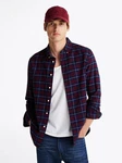 Tommy Hilfiger Langarmhemd Brushed Easy Check RF Shirt mehrfarbig/deep rouge