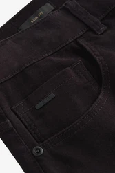 Next Motion Flex Slim Fit Chinohose Schwarz/Dunkelbraun/Khaki/Braun/Dunkelrot