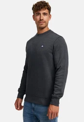 Kronstadt Strickpullover KSLars Dunkelgrau/Dunkelblau/Grau