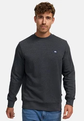 Kronstadt Strickpullover KSLars Dunkelgrau/Dunkelblau/Grau