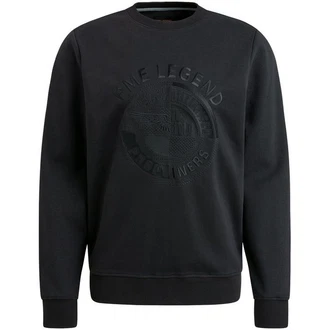 PME LEGEND Strickpullover Crewneck Fleecehemd