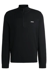 BOSS Pullover Momentum Dry-Flex (GREEN) grün