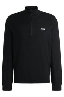 BOSS Pullover Momentum Dry-Flex (GREEN) grün BOSS Pullover Momentum Dry-Flex (GREEN) grün