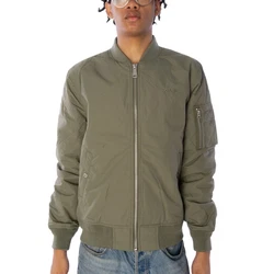 Schott NYC Bomberjacke Airkraft Dunkelgrün/Khaki