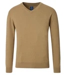 Redmond Strickpullover Khaki/Braun/Gelb/Beige