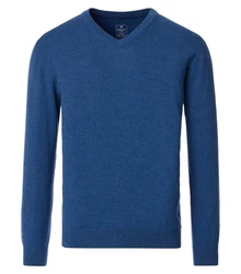 Redmond Strickpullover Blau/Dunkelblau/Hellblau