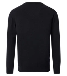 Redmond Strickpullover Schwarz/Blau/Dunkelblau