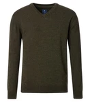 Redmond Strickpullover Dunkelgrün/Khaki