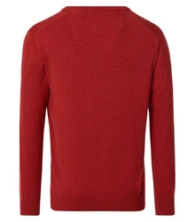 Redmond Strickpullover Rot/Dunkelrot