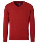 Redmond Strickpullover Rot/Dunkelrot