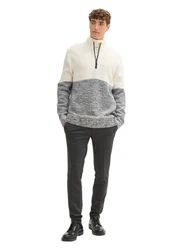TOM TAILOR Denim Strickpullover Troyer 
