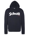 Schott NYC Hoodie Capuche Logo N.Y.C (1-tlg) Dunkelblau