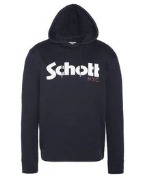 Hoodie Hoodie Schott Capuche Logo N.Y.C (1-tlg)