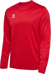hummel Kapuzenpullover Hmlessential Sweatshirt Rot/Dunkelrot