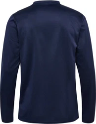 hummel Kapuzenpullover Hmlessential Sweatshirt Dunkelblau/Blau