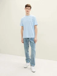 TOM TAILOR 5-Pocket Jeans Loose-fit Jeans Hellblau/Blau