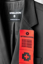 Strellson Sakko Aidan2 Slim Fit Dunkelgrau/Grau/Schwarz