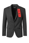 Strellson Sakko Aidan2 Slim Fit Dunkelgrau/Grau/Schwarz
